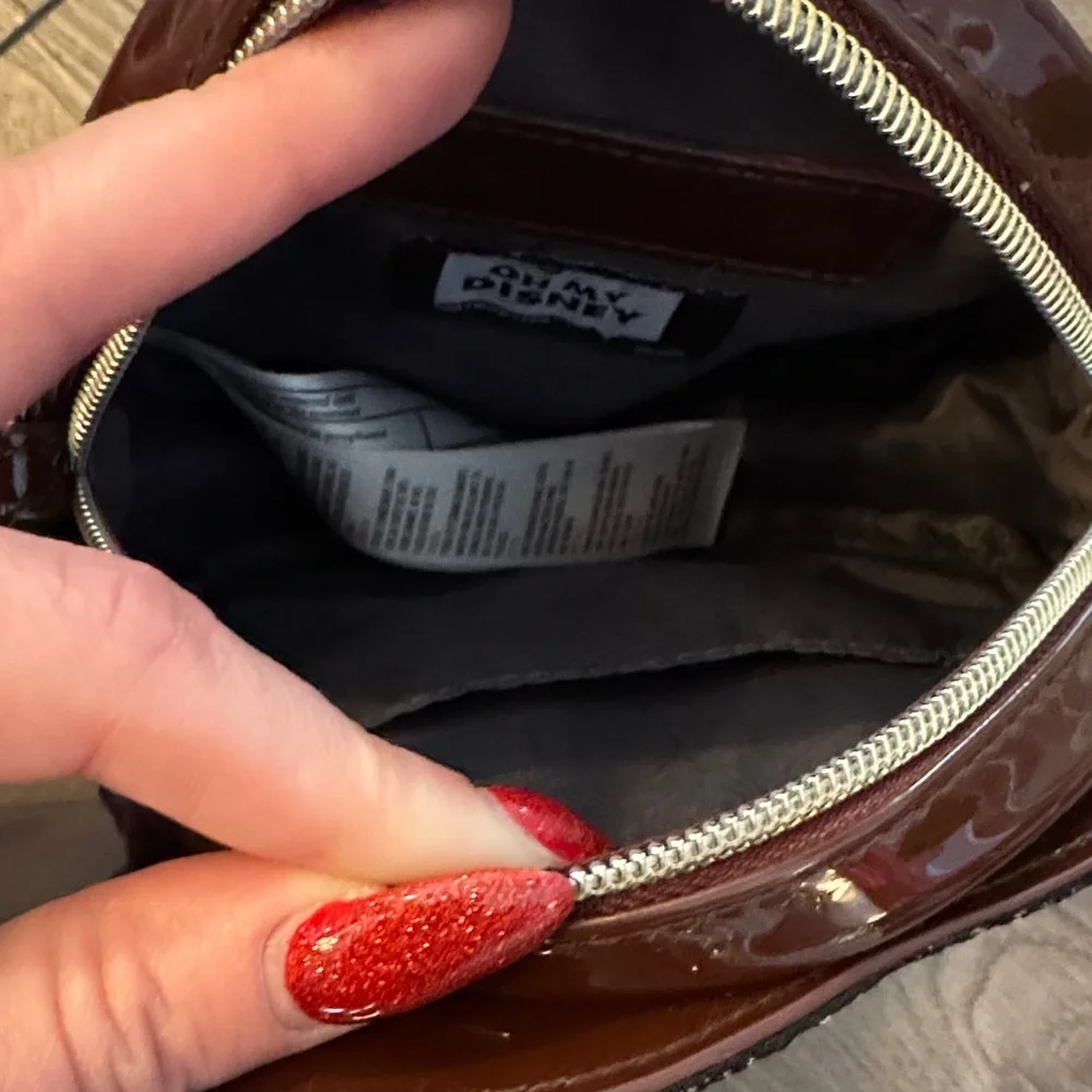Danielle Nicole Black Glitter Prince Face Crossbody Bag - Picture 5 of 5